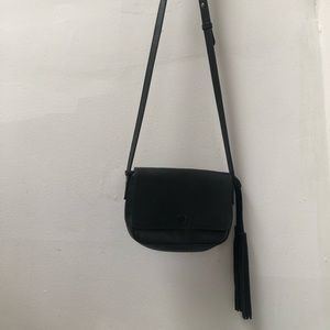 Black crossbody bag